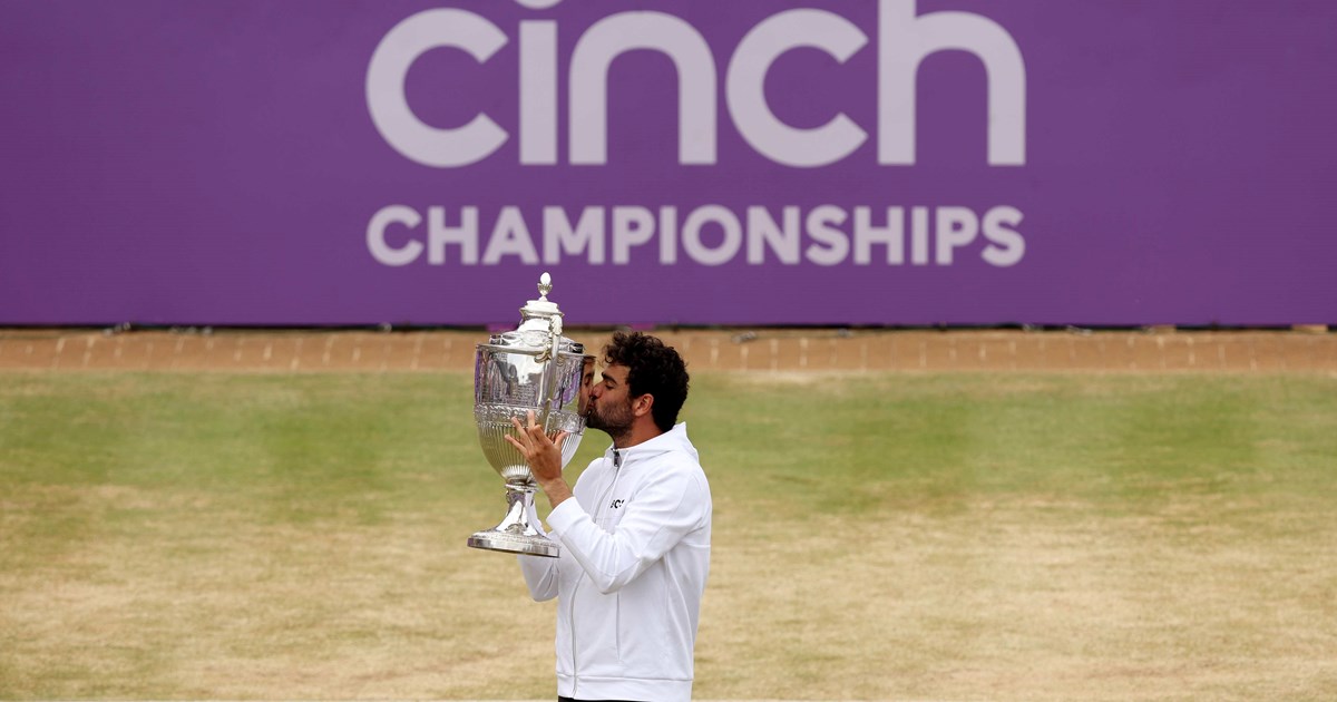 cinch Championships 2022: Matteo Berrettini seals back-to-back titles at  Queen's