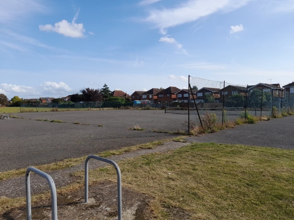 King George V Playing Fields in Canvey Island before 