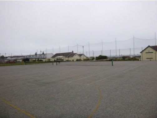 Westward Ho! Tennis Courts Before investment 