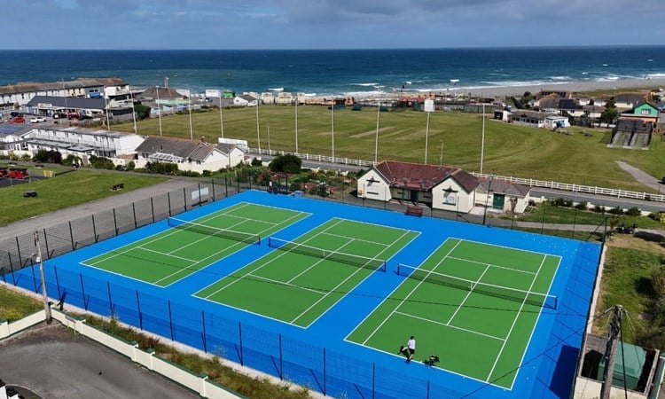 Westward Ho! Tennis Courts After investment 